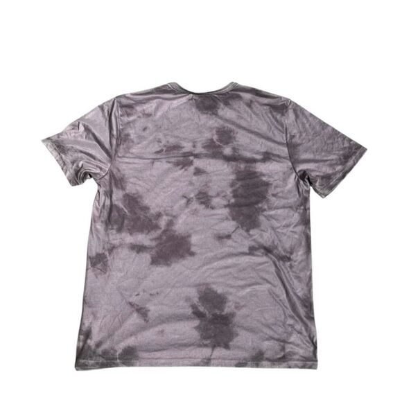 Roark Men’s XL Run Amok Mathis Pocket Short Sleeve Active Tee Grey Tie Dye - Picture 2 of 4